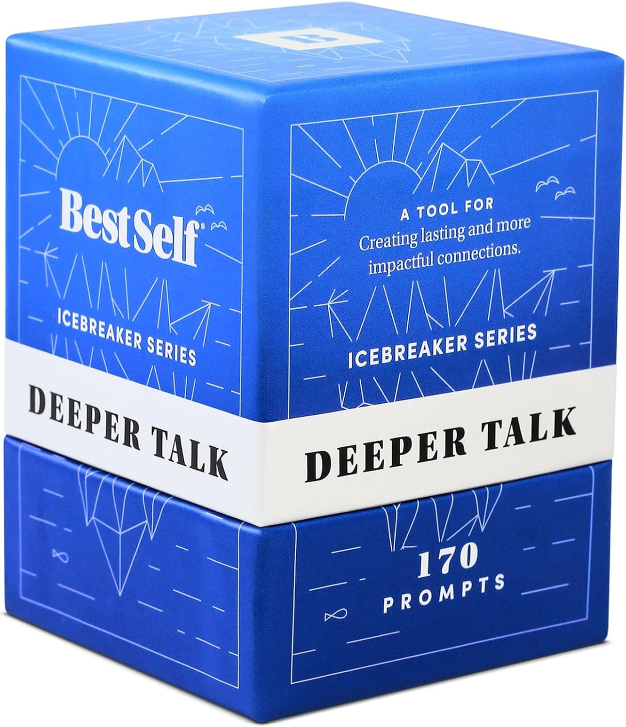 BestSelf Co. Deeper Talk Deck — 150 Conversation Cards